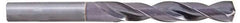 Accupro - 12.5mm 140° Solid Carbide Jobber Drill - AlTiN Finish, Right Hand Cut, 138mm OAL - Eagle Tool & Supply