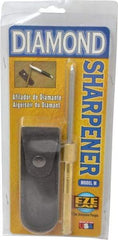 Eze Lap - Super Fine Grade Diamond Sharpener - Diamond Area 3-3/4" Long - Eagle Tool & Supply