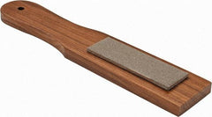 Eze Lap - 3" Long x 1" Wide Diam ond Sharpening Stone - Flat, 400 Grit, Medium Grade - Eagle Tool & Supply