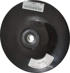 Ferro Industries - 7" Diam Locking Nut Disc Backing Pad - 7,000 RPM - Eagle Tool & Supply
