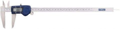 Fowler - 0 to 300mm Range, 0.01mm Resolution, Electronic Caliper - Stainless Steel with 2-13/32" Stainless Steel Jaws, 0.02mm Accuracy - Eagle Tool & Supply