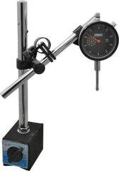 Fowler - 0.001" Graduation, 0-100 Dial Reading, Indicator & Base Kit - A Holder, 0.001 Inch Graduation, Includes Mag Base, Premium Indicator - Eagle Tool & Supply