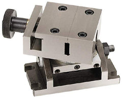 Value Collection - 2-1/4" Jaw Width x 25/32" Jaw Height, 17/32" Jaw Capacity, Sine Vise - 5-5/8" OAL x 3-3/4" Overall Height - Eagle Tool & Supply