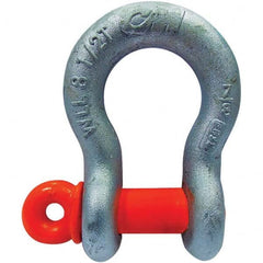 CM - Shackles Nominal Chain Size: 1-3/8 Load Limit (Ton): 17.00 - Eagle Tool & Supply