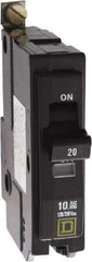 Square D - 50 Amp, 240 VAC, 1 Pole, Bolt On Miniature Circuit Breaker - 8-2 AWG - Eagle Tool & Supply