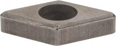 Hertel - 3/8" Inscribed Circle, Diamond (Shape) External Turning Shim for Indexables - 1/8" Thick, IDSN Shim Style, Negative Rake, Neutral Cut - Eagle Tool & Supply