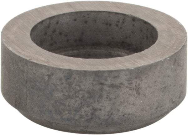 Hertel - 3/8" Inscribed Circle, Round External Turning Shim for Indexables - 3/16" Thick, IRSN Shim Style, Negative Rake, Neutral Cut - Eagle Tool & Supply