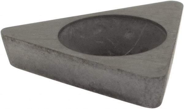 Hertel - 1/2" Inscribed Circle, Round External Turning Shim for Indexables - 1/8" Thick, SM Shim Style, Negative Rake, Neutral Cut - Eagle Tool & Supply