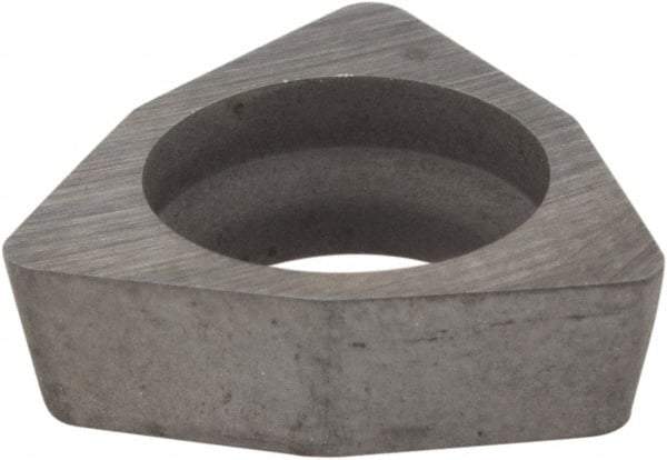 Hertel - 3/8" Inscribed Circle, Trigon External Turning Shim for Indexables - 1/8" Thick, SKWP Shim Style, Negative Rake, Neutral Cut - Eagle Tool & Supply