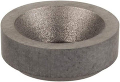 Hertel - 3/8" Inscribed Circle, Round External Turning Shim for Indexables - 1/8" Thick, SM Shim Style, Negative Rake, Neutral Cut - Eagle Tool & Supply