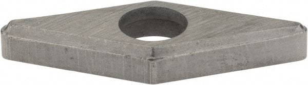 Hertel - 3/8" Inscribed Circle, Diamond (Shape) External Turning Shim for Indexables - 1/8" Thick, IVSN Shim Style, Negative Rake, Neutral Cut - Eagle Tool & Supply