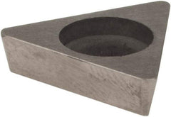 Hertel - 3/8" Inscribed Circle, Triangle External Turning Shim for Indexables - 1/8" Thick, SKTP Shim Style, Negative Rake, Neutral Cut - Eagle Tool & Supply