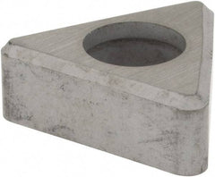 Hertel - 3/8" Inscribed Circle, Triangle External Turning Shim for Indexables - 3/16" Thick, ITSN Shim Style, Negative Rake, Neutral Cut - Eagle Tool & Supply