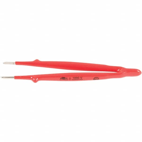 Wiha - Tweezers Type: Insulated Pattern: Straight - Eagle Tool & Supply