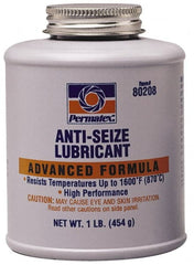 Permatex - 16 oz Bottle High Temperature Anti-Seize Lubricant - Eagle Tool & Supply