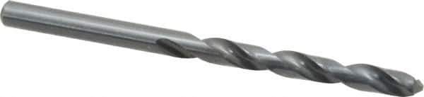 Walter-Titex - 15/64" 118° High Speed Steel Jobber Drill - Oxide Finish, Right Hand Cut, Spiral Flute, Straight Shank, 3-21/32" OAL, Standard Point - Eagle Tool & Supply
