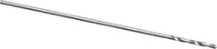 Walter-Titex - #79 118° High Speed Steel Jobber Drill - Oxide Finish, Right Hand Cut, Spiral Flute, Straight Shank, 3/4" OAL, Standard Point - Eagle Tool & Supply