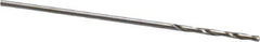 Walter-Titex - #70 118° High Speed Steel Jobber Drill - Oxide Finish, Right Hand Cut, Spiral Flute, Straight Shank, 1-1/8" OAL, Standard Point - Eagle Tool & Supply