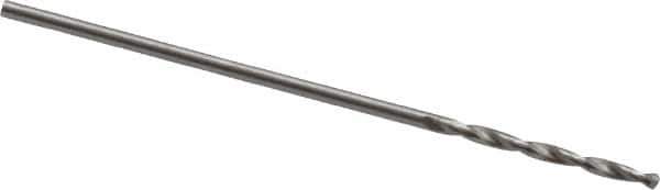 Walter-Titex - #62 118° High Speed Steel Jobber Drill - Oxide Finish, Right Hand Cut, Spiral Flute, Straight Shank, 1-5/16" OAL, Standard Point - Eagle Tool & Supply