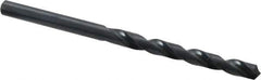 Walter-Titex - #14 118° High Speed Steel Jobber Drill - Oxide Finish, Right Hand Cut, Spiral Flute, Straight Shank, 3-5/32" OAL, Standard Point - Eagle Tool & Supply