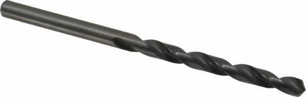 Walter-Titex - #11 118° High Speed Steel Jobber Drill - Oxide Finish, Right Hand Cut, Spiral Flute, Straight Shank, 3-3/8" OAL, Standard Point - Eagle Tool & Supply