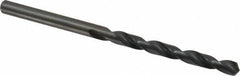 Walter-Titex - #11 118° High Speed Steel Jobber Drill - Oxide Finish, Right Hand Cut, Spiral Flute, Straight Shank, 3-3/8" OAL, Standard Point - Eagle Tool & Supply