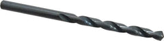 Walter-Titex - #3 118° High Speed Steel Jobber Drill - Oxide Finish, Right Hand Cut, Spiral Flute, Straight Shank, 3-21/32" OAL, Standard Point - Eagle Tool & Supply