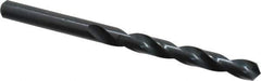 Walter-Titex - 8.4mm 118° High Speed Steel Jobber Drill - Oxide Finish, Right Hand Cut, Spiral Flute, Straight Shank, 4-39/64" OAL, Standard Point - Eagle Tool & Supply