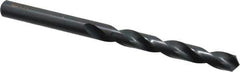 Walter-Titex - 8.9mm 118° High Speed Steel Jobber Drill - Oxide Finish, Right Hand Cut, Spiral Flute, Straight Shank, 4-59/64" OAL, Standard Point - Eagle Tool & Supply
