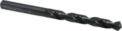 Walter-Titex - 9.8mm 118° High Speed Steel Jobber Drill - Oxide Finish, Right Hand Cut, Spiral Flute, Straight Shank, 5-15/64" OAL, Standard Point - Eagle Tool & Supply