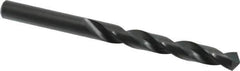 Walter-Titex - 10.5mm 118° High Speed Steel Jobber Drill - Oxide Finish, Right Hand Cut, Spiral Flute, Straight Shank, 5-15/64" OAL, Standard Point - Eagle Tool & Supply