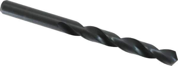 Walter-Titex - 11.5mm 118° High Speed Steel Jobber Drill - Oxide Finish, Right Hand Cut, Spiral Flute, Straight Shank, 5-19/32" OAL, Standard Point - Eagle Tool & Supply