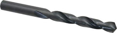 Walter-Titex - 14.5mm 118° High Speed Steel Jobber Drill - Oxide Finish, Right Hand Cut, Spiral Flute, Straight Shank, 6-21/32" OAL, Standard Point - Eagle Tool & Supply
