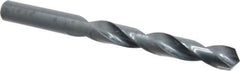 Walter-Titex - 17mm 118° High Speed Steel Jobber Drill - Oxide Finish, Right Hand Cut, Spiral Flute, Straight Shank, 7-1/4" OAL, Standard Point - Eagle Tool & Supply