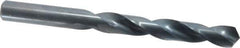 Walter-Titex - 17.5mm 118° High Speed Steel Jobber Drill - Oxide Finish, Right Hand Cut, Spiral Flute, Straight Shank, 7-33/64" OAL, Standard Point - Eagle Tool & Supply