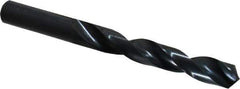 Walter-Titex - 20mm 118° High Speed Steel Jobber Drill - Oxide Finish, Right Hand Cut, Spiral Flute, Straight Shank, 8-5/64" OAL, Standard Point - Eagle Tool & Supply