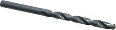 Walter-Titex - Letter D 118° High Speed Steel Jobber Drill - Oxide Finish, Right Hand Cut, Spiral Flute, Straight Shank, 3-31/32" OAL, Standard Point - Eagle Tool & Supply