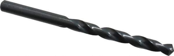 Walter-Titex - Letter L 118° High Speed Steel Jobber Drill - Oxide Finish, Right Hand Cut, Spiral Flute, Straight Shank, 4-9/32" OAL, Standard Point - Eagle Tool & Supply