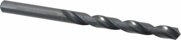 Walter-Titex - Letter P 118° High Speed Steel Jobber Drill - Oxide Finish, Right Hand Cut, Spiral Flute, Straight Shank, 4-19/32" OAL, Standard Point - Eagle Tool & Supply