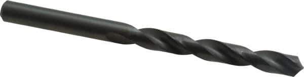 Walter-Titex - Letter Q 118° High Speed Steel Jobber Drill - Oxide Finish, Right Hand Cut, Spiral Flute, Straight Shank, 4-19/32" OAL, Standard Point - Eagle Tool & Supply