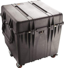 Pelican Products, Inc. - 26-1/2" Wide x 25-1/4" High, Cube Case - Black, Polypropylene - Eagle Tool & Supply