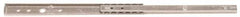 Sugatsune - 7-57/64" Slide Length, 5-9/32" Travel Length, Stainless Steel Ball Bearing Slide - 66 Lb Capacity at Full Extension - Eagle Tool & Supply