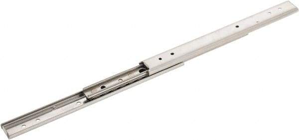 Sugatsune - 7-57/64" Slide Length, 9-1/32" Travel Length, Stainless Steel Ball Bearing Slide - 66 Lb Capacity at Full Extension - Eagle Tool & Supply