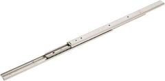 Sugatsune - 11-53/64" Slide Length, 12-31/32" Travel Length, Stainless Steel Ball Bearing Slide - 66 Lb Capacity at Full Extension - Eagle Tool & Supply