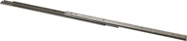 Sugatsune - 13-51/64" Slide Length, 14-35/64" Travel Length, Stainless Steel Ball Bearing Slide - 66 Lb Capacity at Full Extension - Eagle Tool & Supply