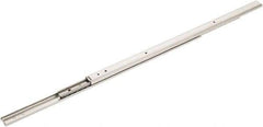 Sugatsune - 15-49/64" Slide Length, 16-29/32" Travel Length, Stainless Steel Ball Bearing Slide - 66 Lb Capacity at Full Extension - Eagle Tool & Supply