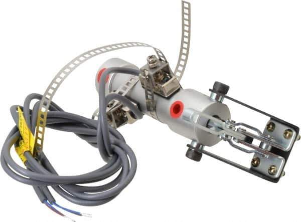 Gibraltar - 150 Lb Inner Hold Capacity, Vert Mount, Air Power Hold-Down Toggle Clamp - 10-32 Port, 90° Bar Opening, 0.69" Height Under Bar - Eagle Tool & Supply