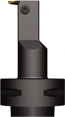Seco - LCMF 1902 Insert, 74.93mm Head Length, 2mm Min Groove Width, Modular Grooving Cutting Unit Head - Right Hand Cut, System Size C5, Series Multi-Directional Turning (MDT), Seco-Capto - Eagle Tool & Supply