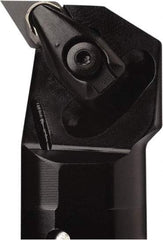 Seco - 32mm Min Bore Diam, 200mm OAL, 25mm Shank Diam, A-DDUN Indexable Boring Bar - 27mm Max Bore Depth, DNMA 1104.. Insert, Pin & Clamp Holding Method - Eagle Tool & Supply
