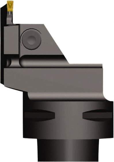 Seco - Left Hand Cut, Size C5, LC.. 1605.. Insert Compatiblity, External Modular Turning & Profiling Cutting Unit Head - 35mm Ctr to Cutting Edge, 65mm Head Length, Series Seco-Capto - Eagle Tool & Supply